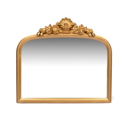 Oglinda Melnik, MDF, sticla, aurie, L.76 cm, MILD000085-GL