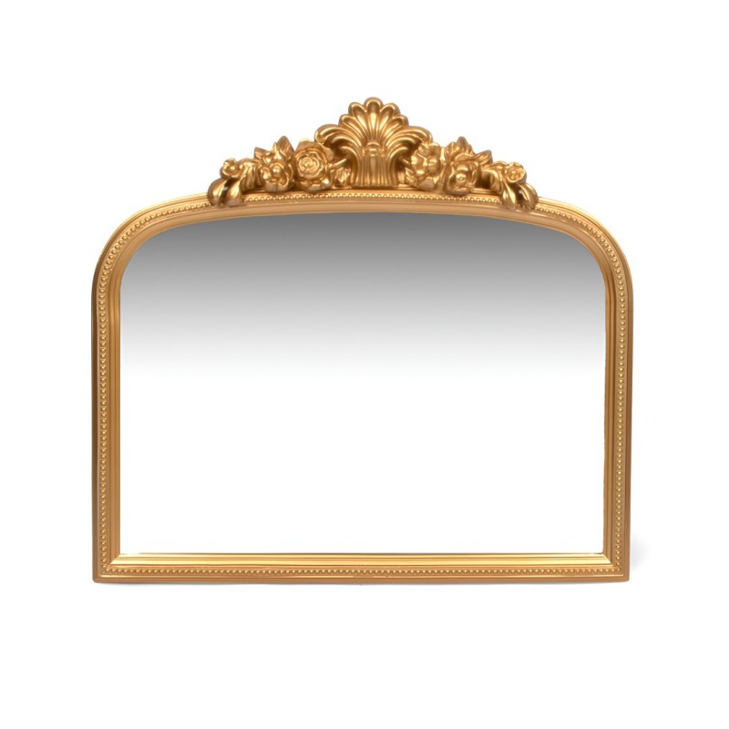 Oglinda Melnik, MDF, sticla, aurie, L.76 cm, MILD000085-GL