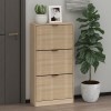 Dulap pentru pantofi Lucca, MDF, bej, H.118 cm, MILD000088-BG