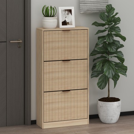 Dulap pentru pantofi Lucca, MDF, bej, H.118 cm, MILD000088-BG