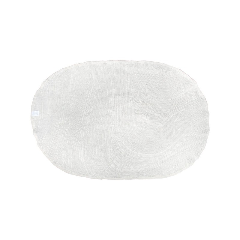 Covor Vievis, bumbac, alb, 120 X 180 cm, MILD000102-WH