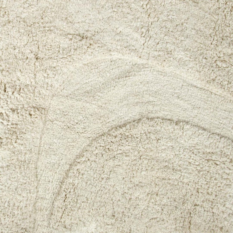 Covor Vievis, bumbac, alb, 160 X 230 cm, MILD000103-WH