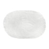 Covor Vievis, bumbac, alb, 160 X 230 cm, MILD000103-WH