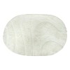 Covor Vievis, bumbac, alb, 200 X 290 cm, MILD000104-WH