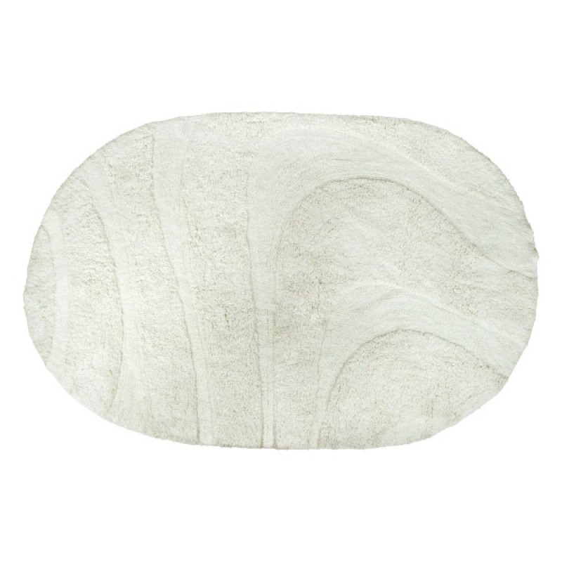 Covor Vievis, bumbac, alb, 200 X 290 cm, MILD000104-WH
