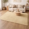 Covor Simnas, bumbac, bej, 160 X 230 cm, MILD000105-BG
