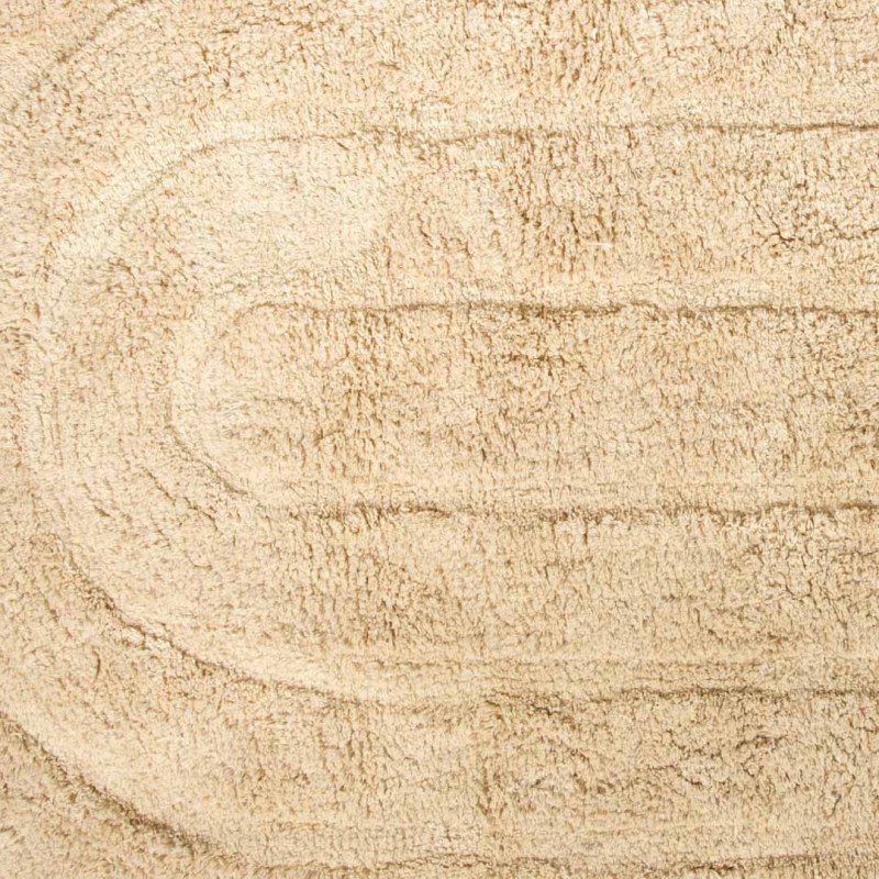 Covor Simnas, bumbac, bej, 160 X 230 cm, MILD000105-BG