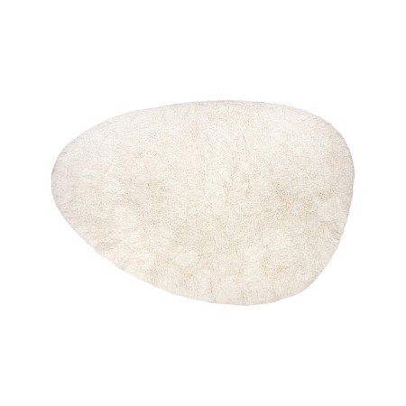 Covor Neringa, bumbac, alb, 120 X 180 cm, MILD000109-WH