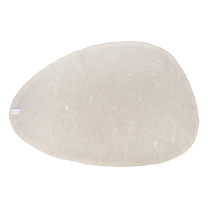 Covor Neringa, bumbac, alb, 200 X 290 cm, MILD000111-WH