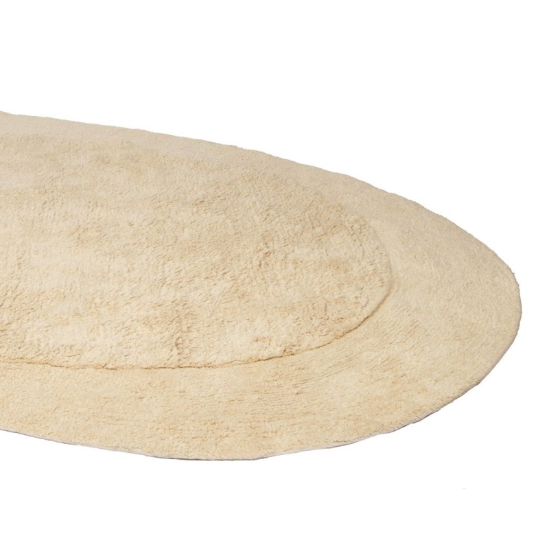 Covor Silute, bumbac, bej, 200 X 290 cm, MILD000113-BG