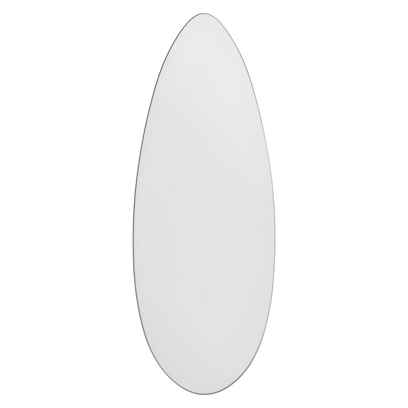 Oglinda Kumia, sticla, transparent, H.160 cm, MILD000118-UN