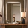 Oglinda cu iluminare Budva, sticla, transparent, H.80 cm, MILD000123-UN