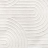 Covor Rumia, poliester, alb, 160 X 230 cm, MILD000124-WH