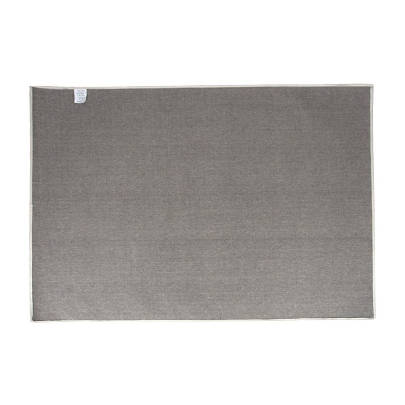 Covor Rumia, poliester, alb, 160 X 230 cm, MILD000124-WH