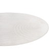 Covor Rumia, poliester, alb, D.200 cm, MILD000130-WH