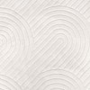 Covor Rumia, poliester, alb, D.200 cm, MILD000130-WH