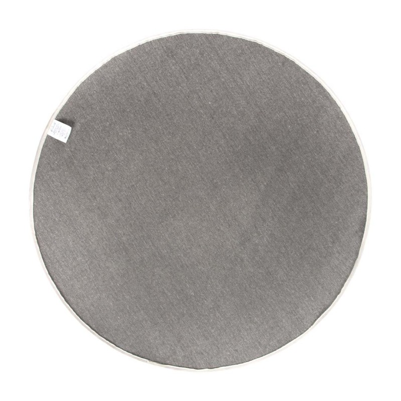 Covor Rumia, poliester, alb, D.200 cm, MILD000130-WH