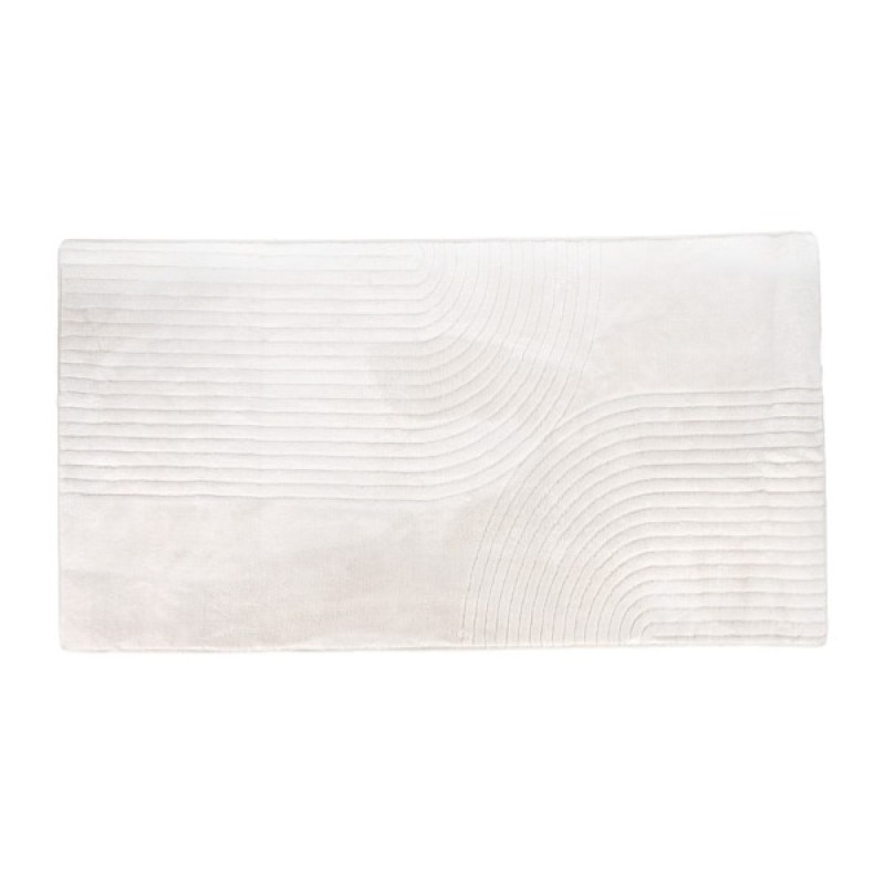 Covor Targu, poliester, alb, 200 X 290 cm, MILD000134-WH