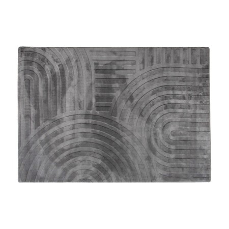 Covor Trani, poliester, gri, 160 X 230 cm, MILD000139-TP
