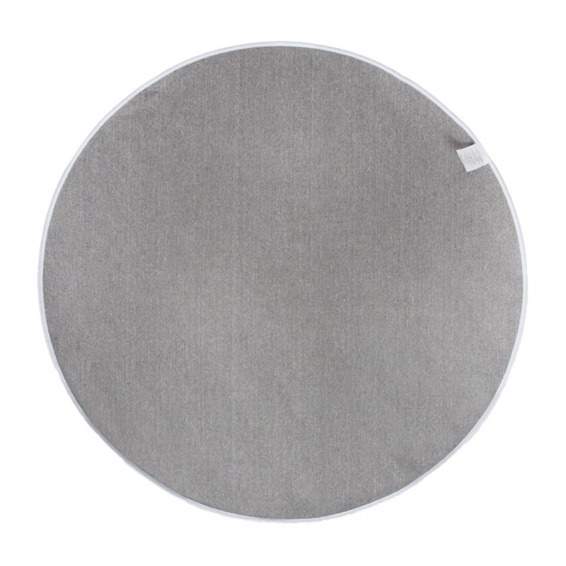 Covor Trani, poliester, gri, D.200 cm, MILD000143-TP