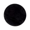 Covor Pavia, poliester, negru, D.160 cm, MILD000149-BK