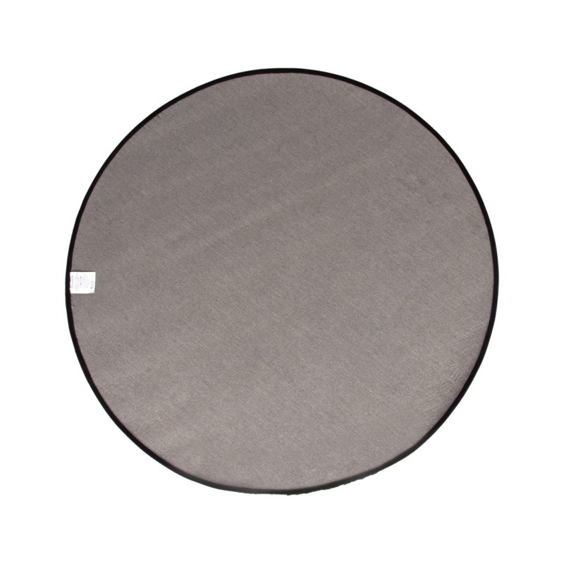 Covor Pavia, poliester, negru, D.160 cm, MILD000149-BK