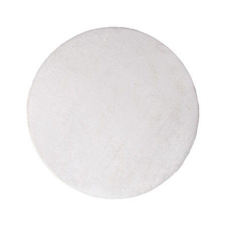 Covor Pavia, poliester, alb, D.200 cm, MILD000149-WH