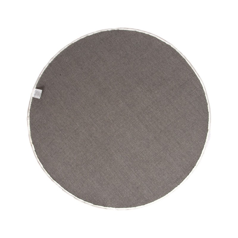 Covor Pavia, poliester, alb, D.200 cm, MILD000149-WH