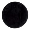 Covor Pavia, poliester, negru, D.200 cm, MILD000150-BK