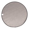 Covor Pavia, poliester, negru, D.200 cm, MILD000150-BK