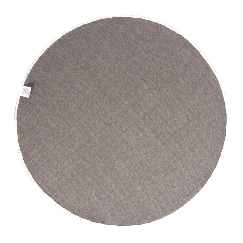 Covor Pavia, poliester, alb, D.200 cm, MILD000150-WH
