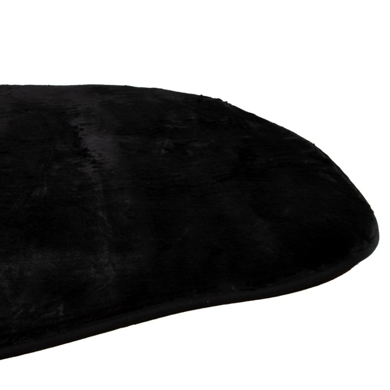 Covor Pavia, poliester, negru, 160 X 230 cm, MILD000151-BK