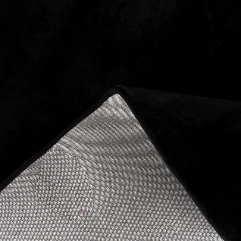 Covor Pavia, poliester, negru, 160 X 230 cm, MILD000151-BK