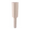 Lampadar Bonn, metal, PVC, material textil, bej, 1XE27, H.130 cm, MILD000179-BG
