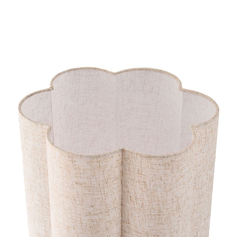 Lampadar Bonn, metal, PVC, material textil, bej, 1XE27, H.130 cm, MILD000179-BG
