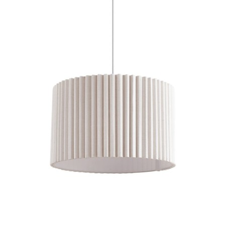 Suspensie Vasteras, metal, PVC, material textil, 1XE27, D.38 cm, MILD000187-BG