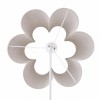 Lampadar Chania, metal, PVC, material textil, bej, 1XE27, D.40 cm, MILD000188-BG