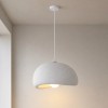 Suspensie Tuzla, metal, EPS, alb, 1XE27, D.50 cm, MILD000192-WH