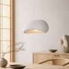 Suspensie Vaduz, metal, EPS, alb, 1XE27, D.40 cm, MILD000194-WH