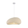 Suspensie Vaduz, metal, EPS, bej, 1XE27, D.50 cm, MILD000195-BG