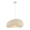 Suspensie Vaduz, metal, EPS, bej, 1XE27, D.60 cm, MILD000196-BG