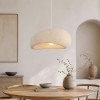 Suspensie Vaduz, metal, EPS, bej, 1XE27, D.60 cm, MILD000196-BG