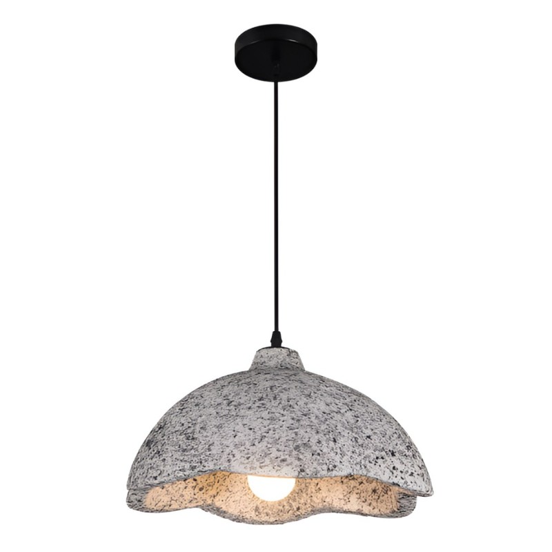 Suspensie Uzice, metal, EPS, bej, 1XE27, D.40 cm, MILD000205-SD