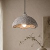 Suspensie Uzice, metal, EPS, bej, 1XE27, D.40 cm, MILD000205-SD