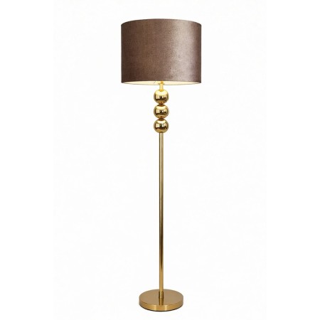 Lampadar Ypres, metal, material textil, auriu, 1XE27, H.150 cm, MILD000209-GL