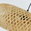 Suspensie Barcelos, metal, bambus, bej, 1XE27, D.60 cm, MILD000224-UN