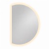 Oglinda de perete cu iluminare Osuna, sticla, H.120 cm, MILD000228-UN
