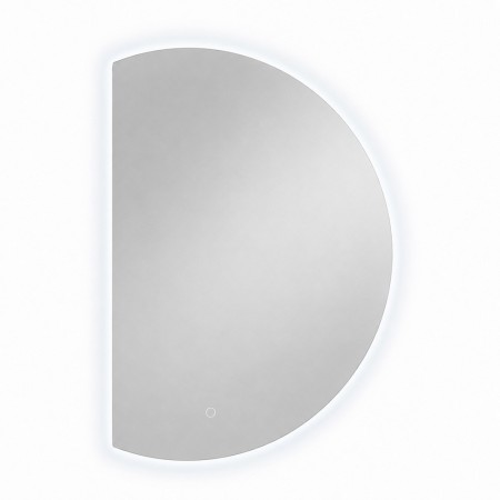 Oglinda de perete cu iluminare Osuna, sticla, H.120 cm, MILD000228-UN