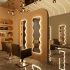 Oglinda cu iluminare Asolo, sticla, alba, H.160 cm, MILD000230-WH
