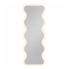 Oglinda cu iluminare Asolo, sticla, alba, H.160 cm, MILD000230-WH